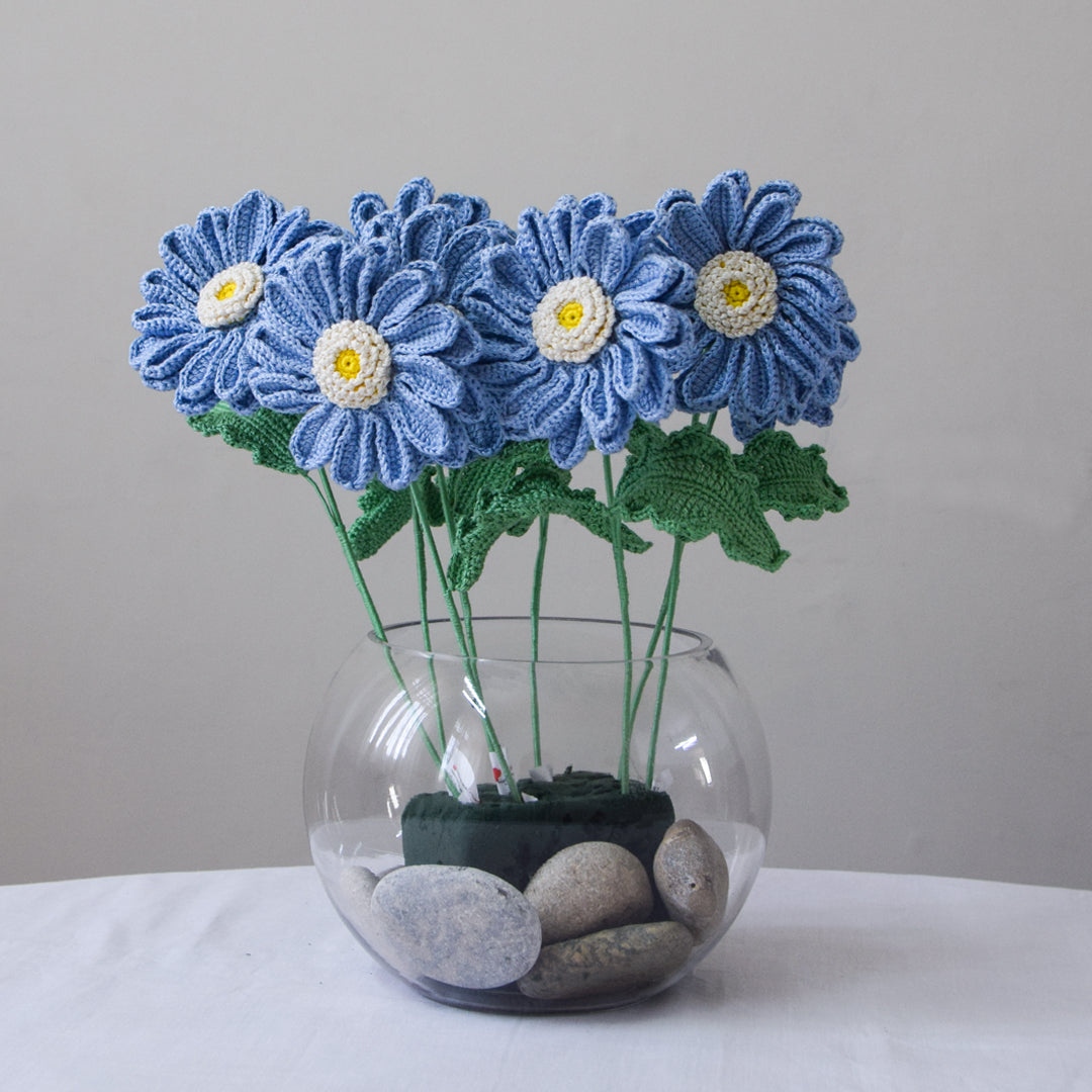 Crochet flower Gerbera