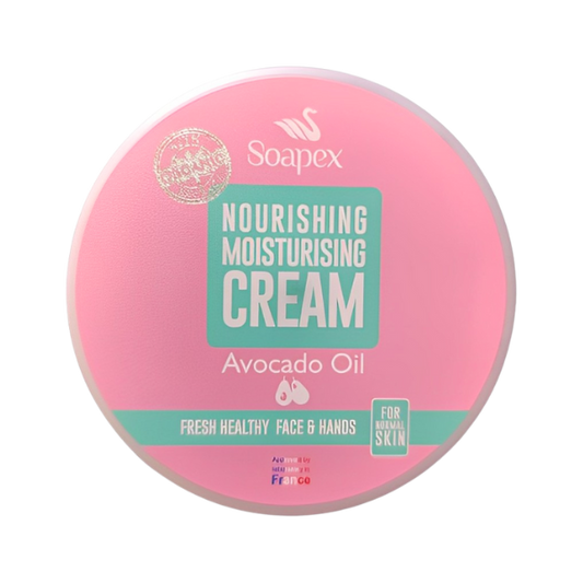 Soapex Nourishing Moisturizing Cream With Avocado Oil For Face & Hands 220ml