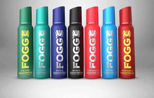 Fogg Perfume Body Spray Long Lasting No Gas Deodorant Mix Fogg 120ml