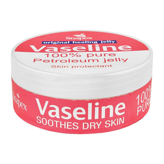 Soapex Vaseline 100% Pure Healing Petroleum Jelly, Pink, For Dry Skin, 220ml